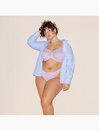 Tanga microfibre Douce - RougeGorge Lingerie