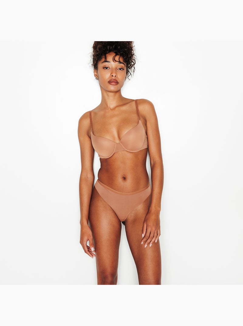 Tanga microfibre Perfect - RougeGorge Lingerie Beige foncé - Kiabi