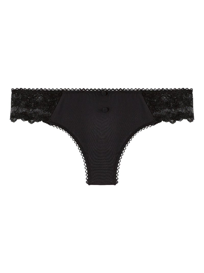 Tanga NOEUD PAP - Pomm'Poire Noir - Kiabi