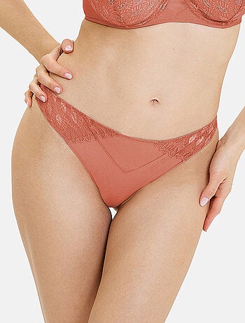 Tanga olympe sans complexe lingerie