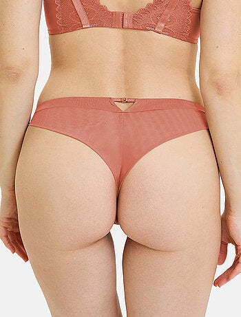 Tanga olympe sans complexe lingerie
