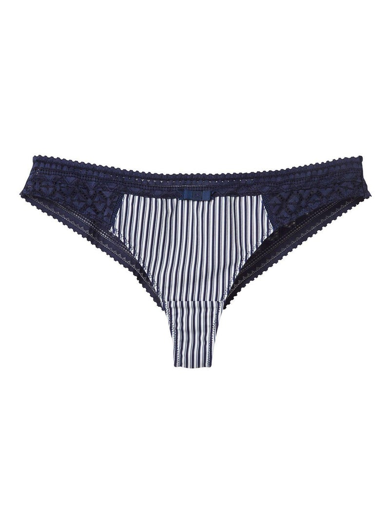 Tanga PACOTILLE - Pomm'Poire Bleu - Kiabi