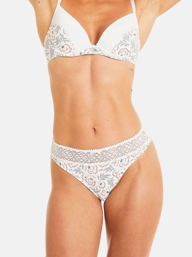 Tanga PALANQUIN - Pomm'Poire Multicolore - Kiabi