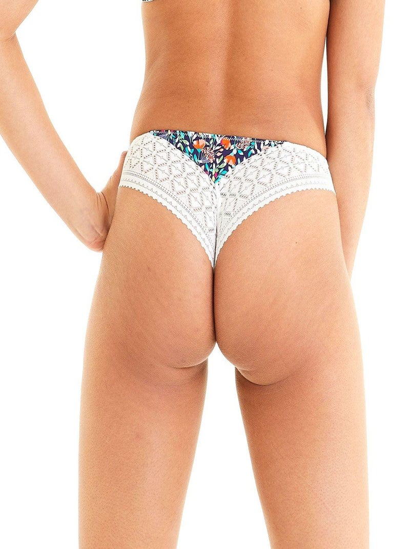 Tanga PAQUERETTE - Pomm'Poire Blanc - Kiabi