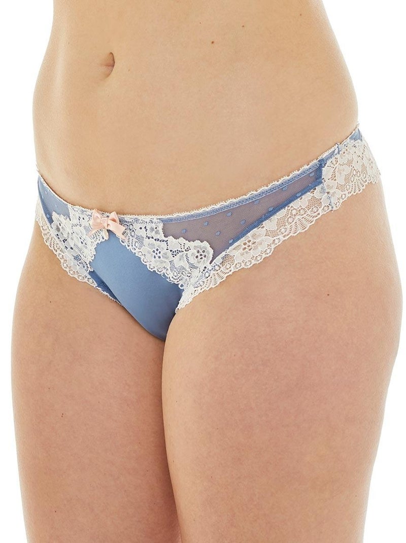 Tanga pervenche/ivoire Succès - Bleu - Kiabi