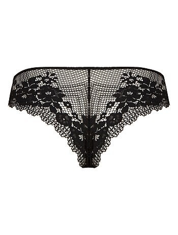 Tanga RÉSILLE FLORALE