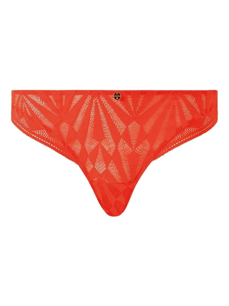 Tanga SALOME - Morgan Lingerie Orange - Kiabi