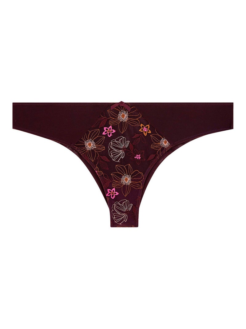 Tanga SANTAL - Pomm'Poire Violet - Kiabi