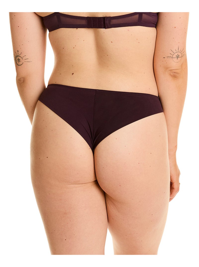 Tanga SANTAL - Pomm'Poire Violet - Kiabi