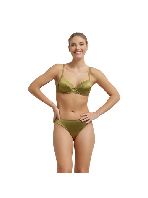 Tanga satiné Silk Radiance - Kiabi
