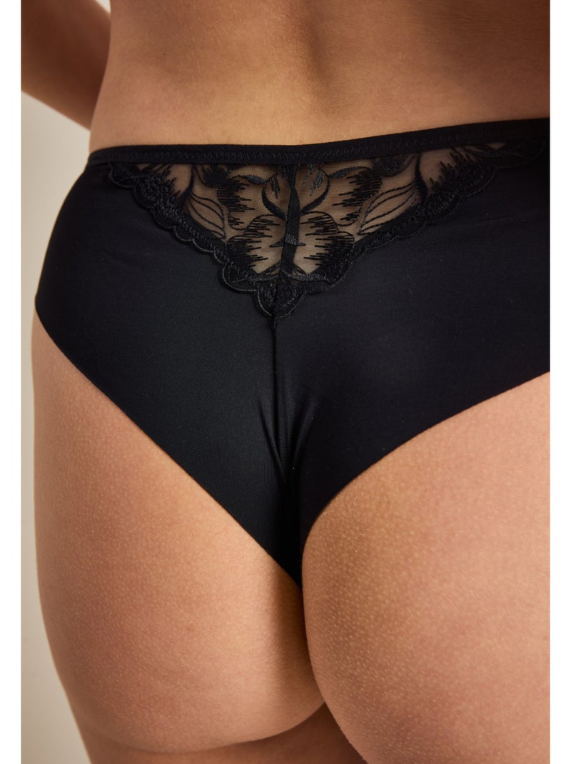 Tanga Scarlette Noir - Kiabi