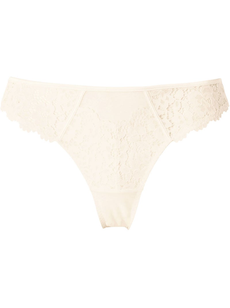Tanga SYMPHONIE - Brigitte Bardot Lingerie Beige - Kiabi