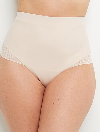 Tanga taille haute gainant sculptant Believe - RougeGorge Lingerie