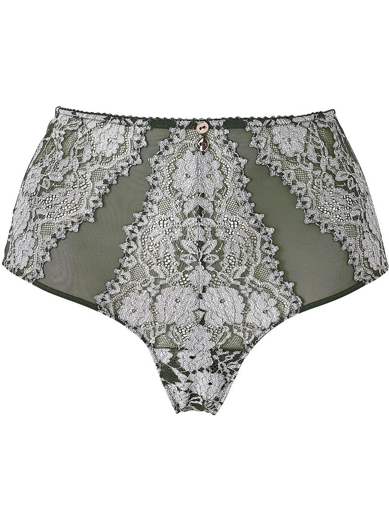 Tanga taille haute MYSTIQUE - Brigitte Bardot Lingerie Vert - Kiabi