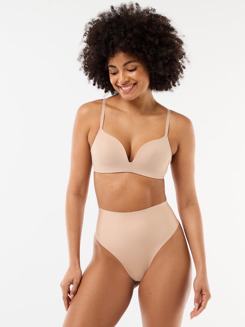 Tanga taille haute shapewear - Kiabi