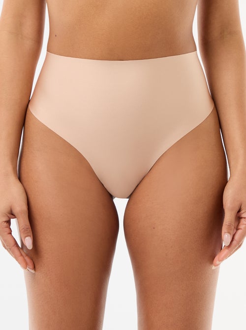 Tanga taille haute shapewear - Kiabi