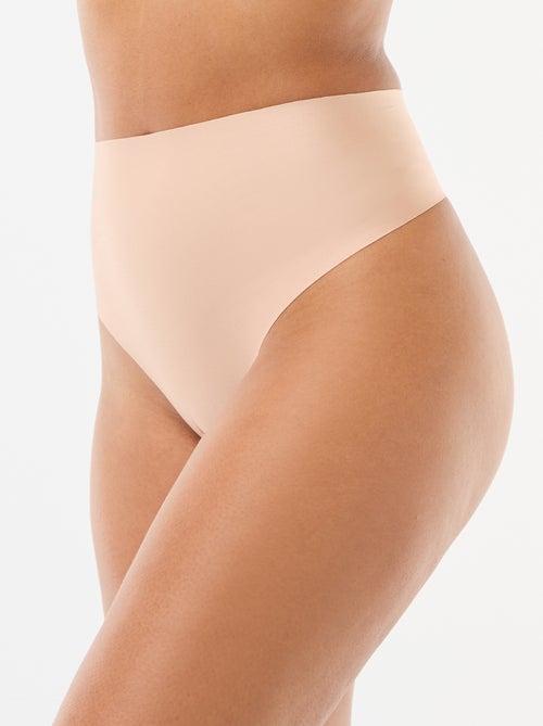 Tanga taille haute shapewear - Kiabi