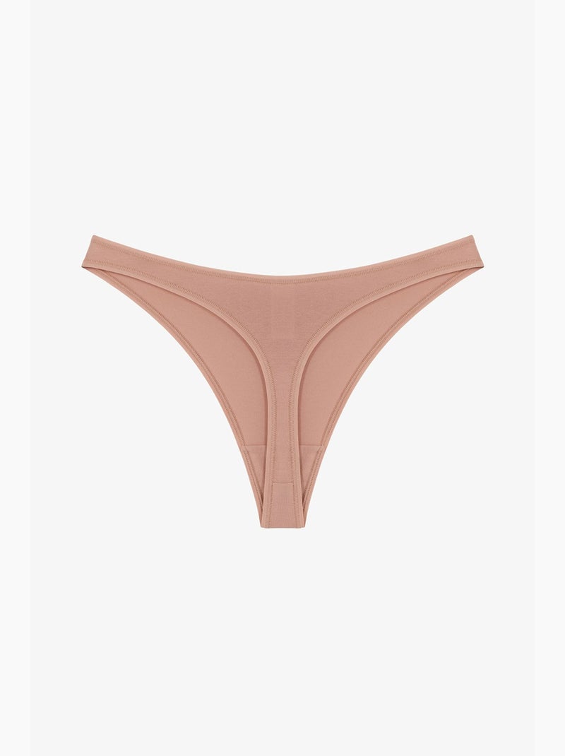 Tanga terra femme penti Rouge bordeaux - Kiabi