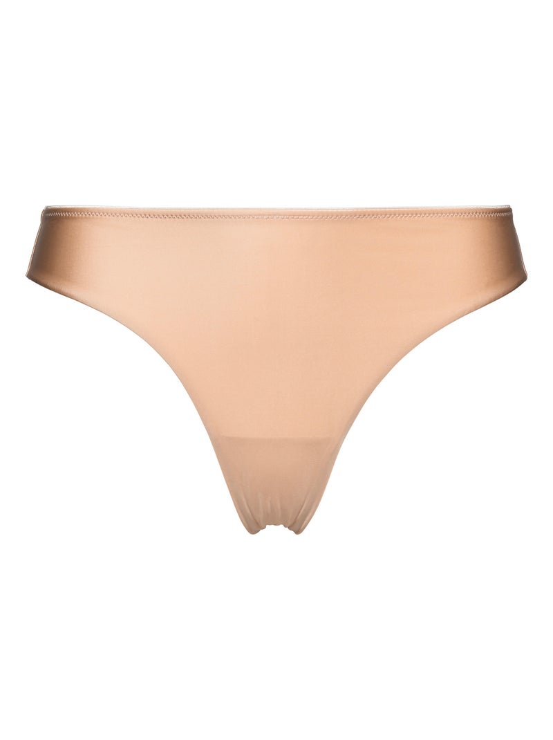 Tanga Unseen Sans Complexe Beige - Kiabi