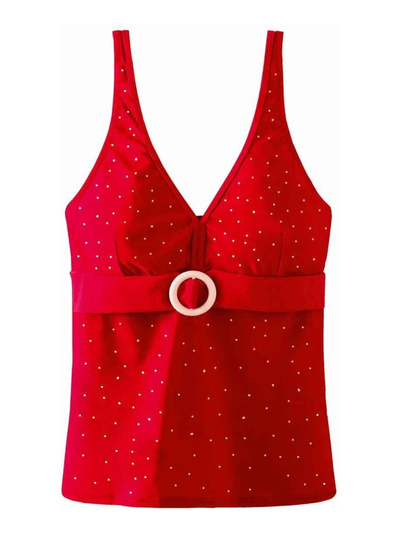 Tankini BACANA - Brigitte Bardot Bain Rouge - Kiabi