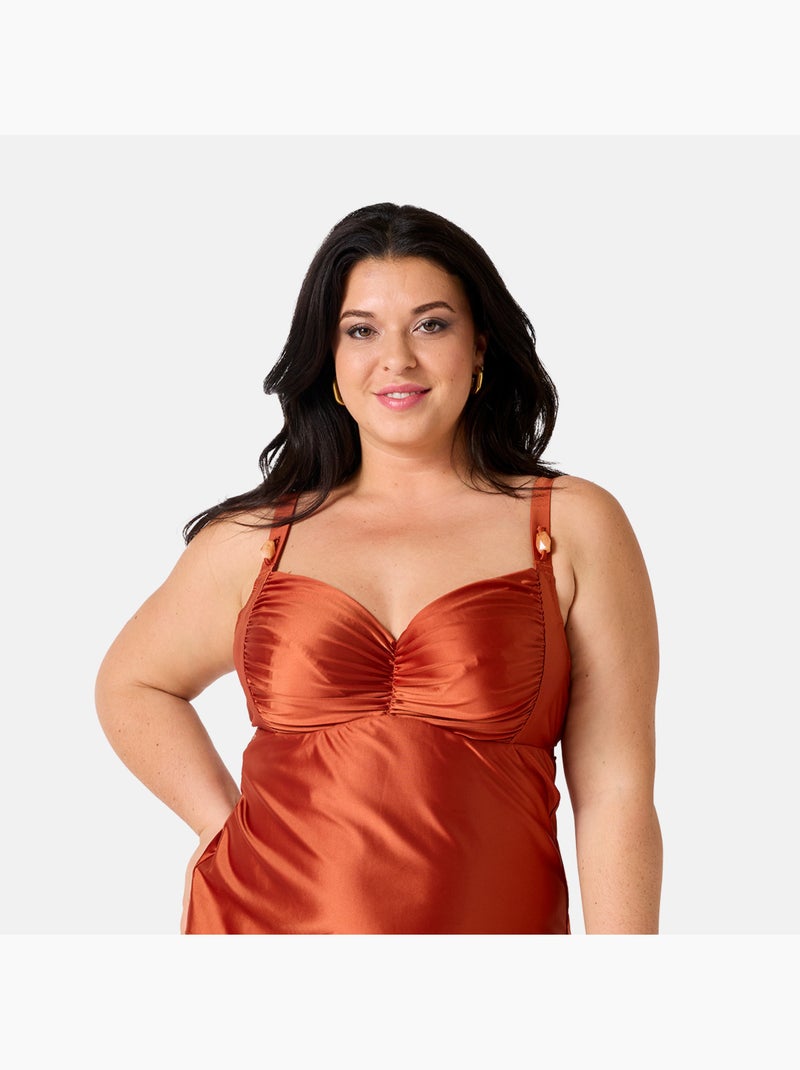 Tankini SERENITE - Brigitte Bardot Bain Marron - Kiabi