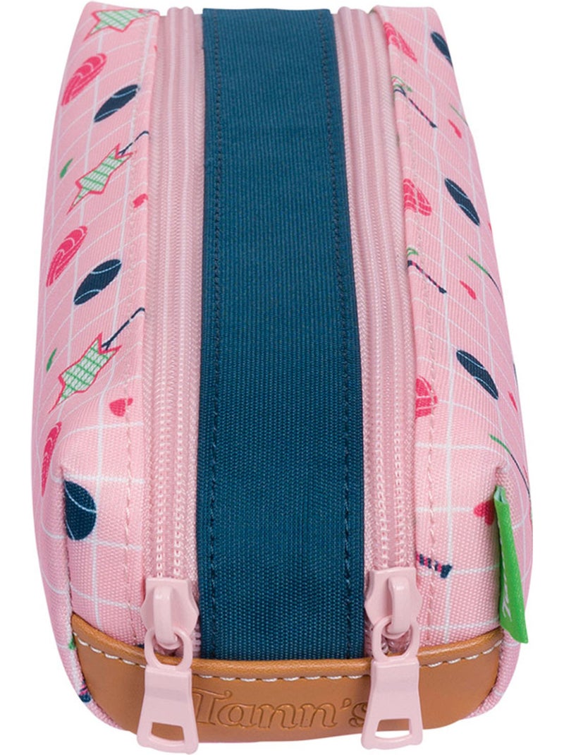 Tann's - trousse double compartiment Vert - Kiabi