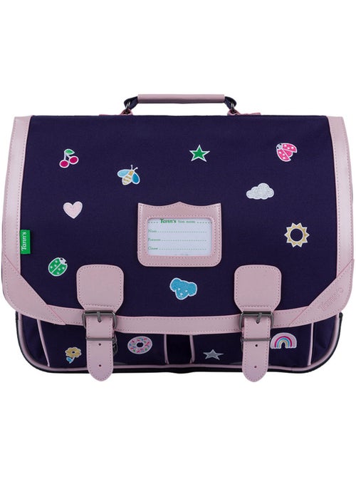 Tann’s Cartable Joy 41 cm 2 compartiments polyester recyclé - Kiabi Tann’s Cartable Joy 41 cm 2 compartiments polyester recyclé - Kiabi