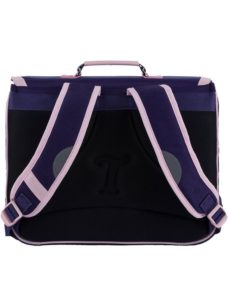 Tann’s Cartable Joy 41 cm 2 compartiments polyester recyclé Violet - Kiabi