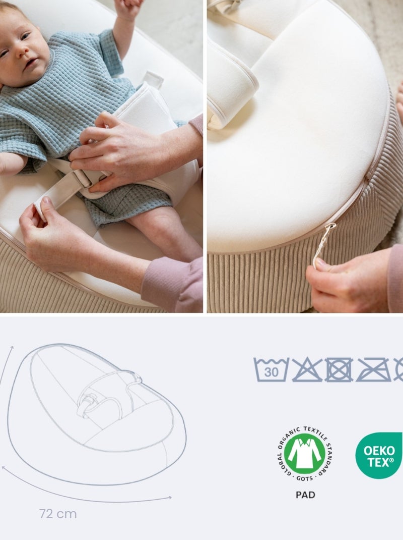 Tansat évolutif pour bébé seat'n grow 'doomoo' Beige - Kiabi