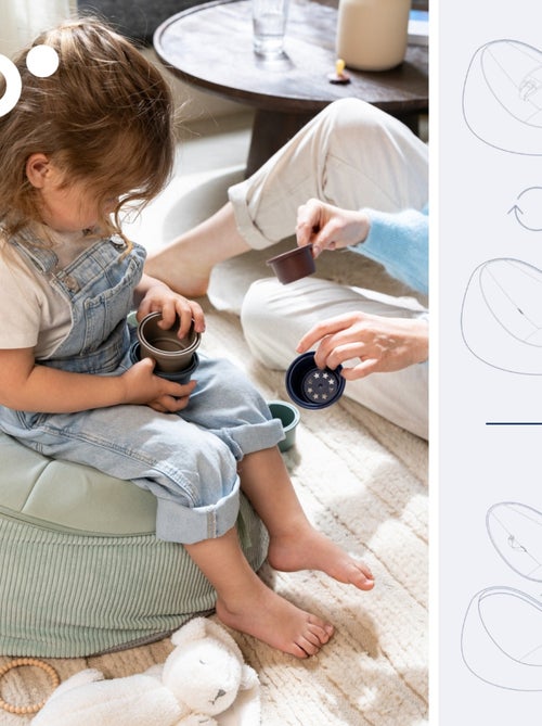 Tansat évolutif pour bébé Seat'N Grow 'doomoo' - Kiabi