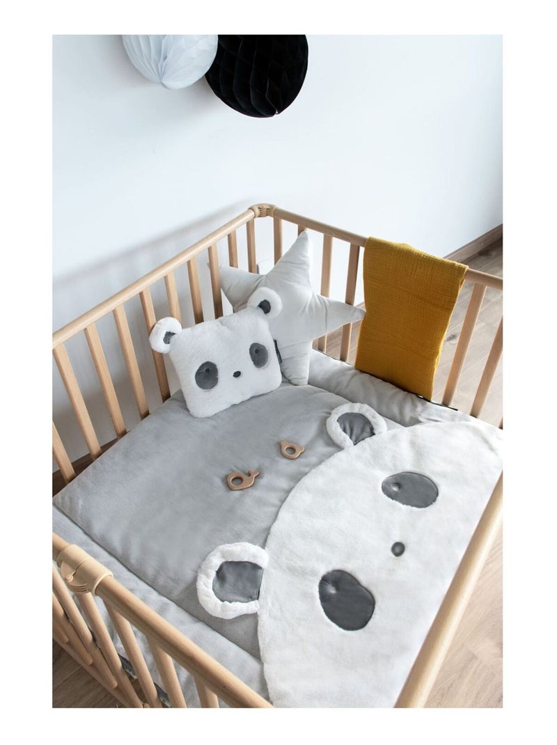Tapidou Panda Gris - Kiabi