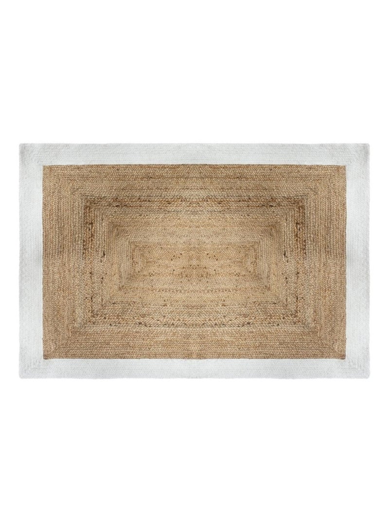 Tapis - Atmosphera - Jute Blanc - Kiabi
