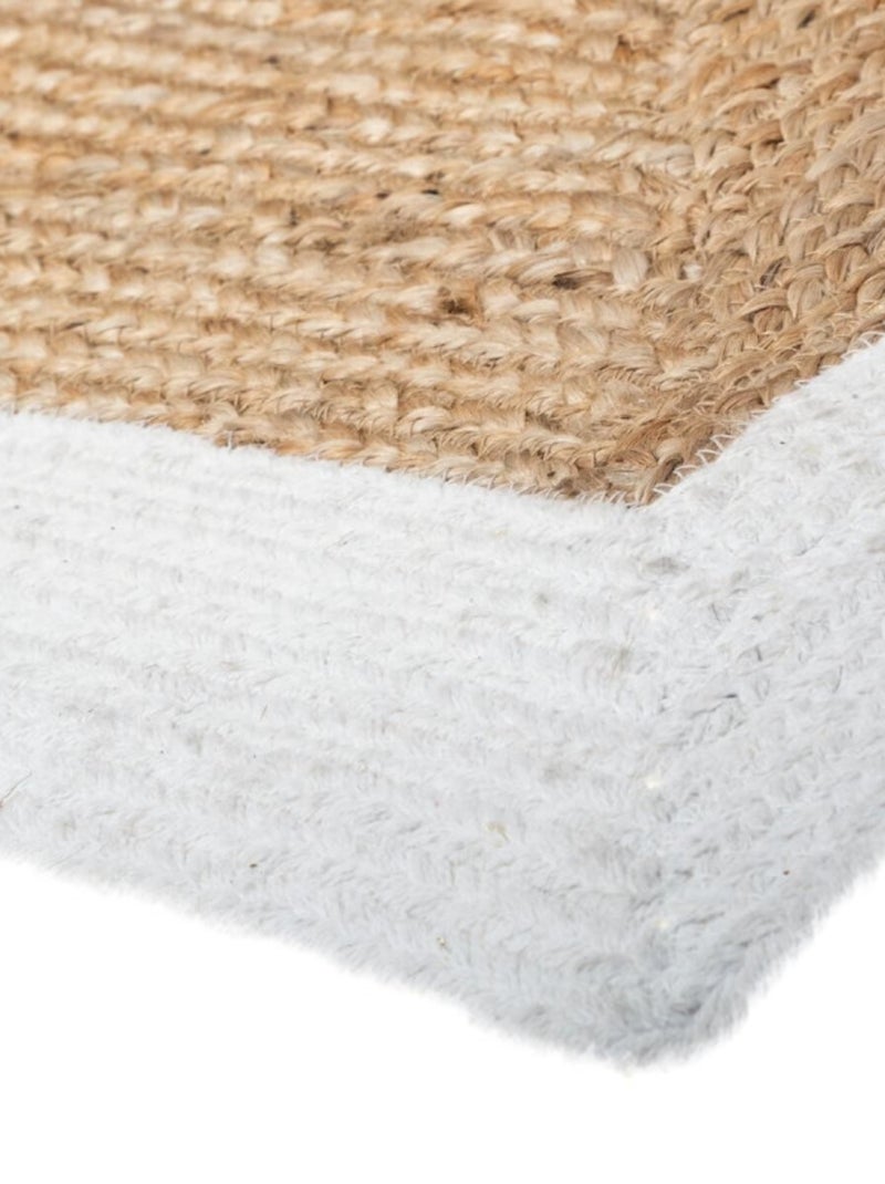 Tapis - Atmosphera - Jute Blanc - Kiabi