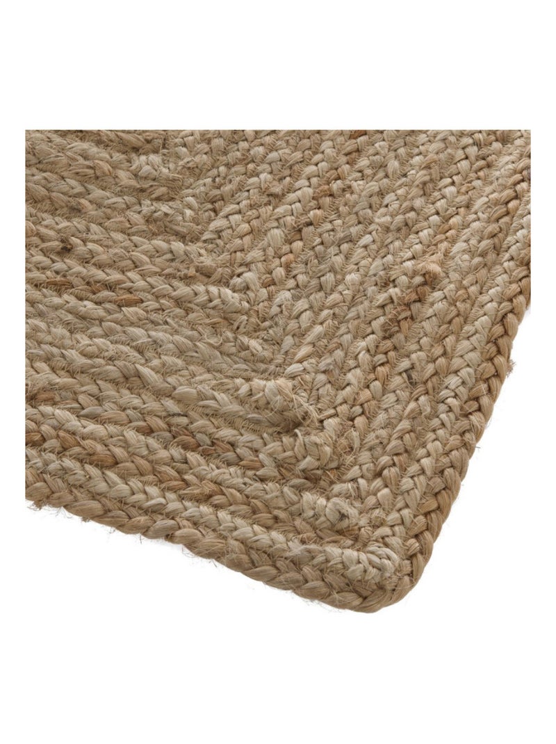 Tapis - Atmosphera - Jute Bleu marine - Kiabi