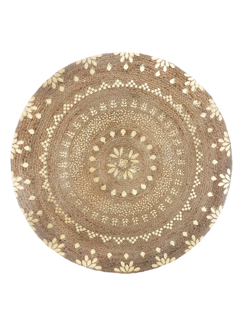 Tapis - Atmosphera - Jute Lavande - Kiabi