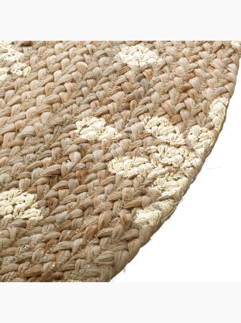 Tapis - Atmosphera - Jute Lavande - Kiabi
