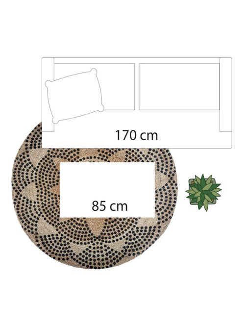 Tapis - Atmosphera - Jute - Kiabi