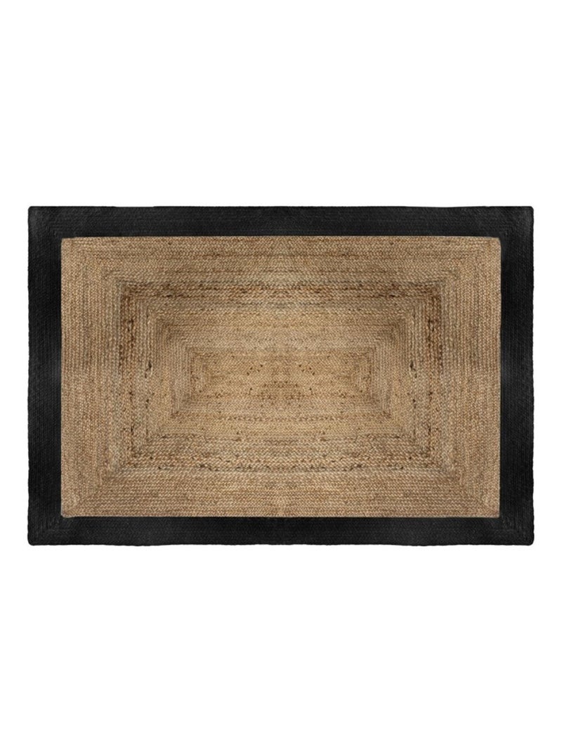 Tapis - Atmosphera - Jute Noir - Kiabi