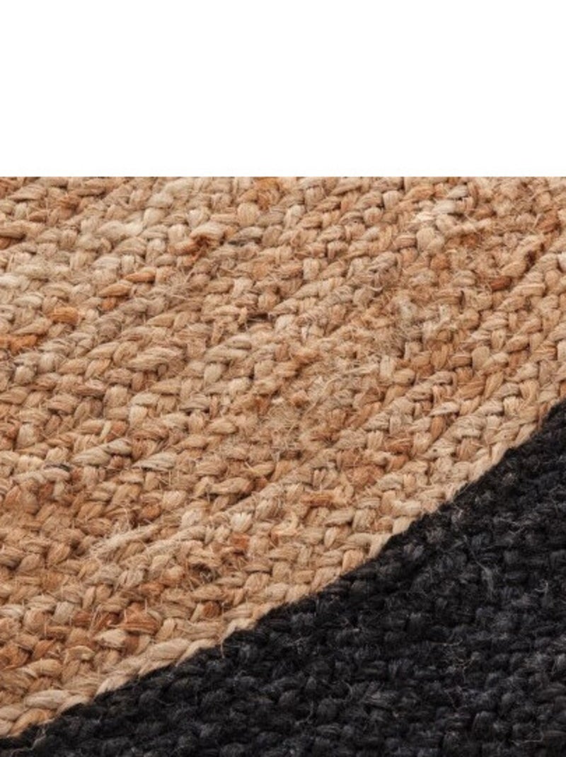 Tapis - Atmosphera - Jute Noir - Kiabi