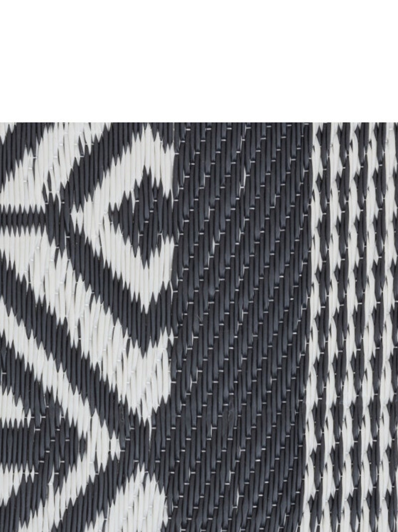 Tapis - Atmosphera - Polypropylène Noir - Kiabi