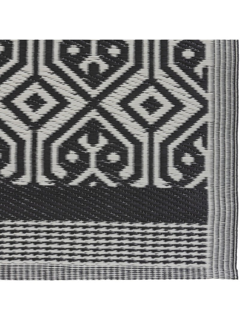 Tapis - Atmosphera - Polypropylène Noir - Kiabi