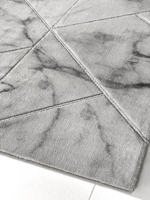 Tapis  - Effet marbre - Kiabi
