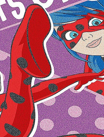 Tapis - Miraculous Ladybug -Spots On - Violet - 100 cm x 120 cm