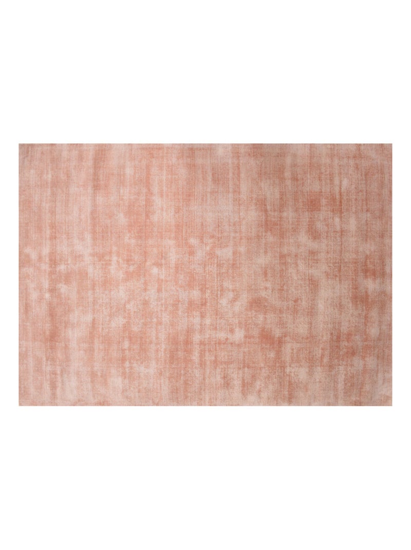 Tapis - Univers Décor - Viscose Abricot - Kiabi