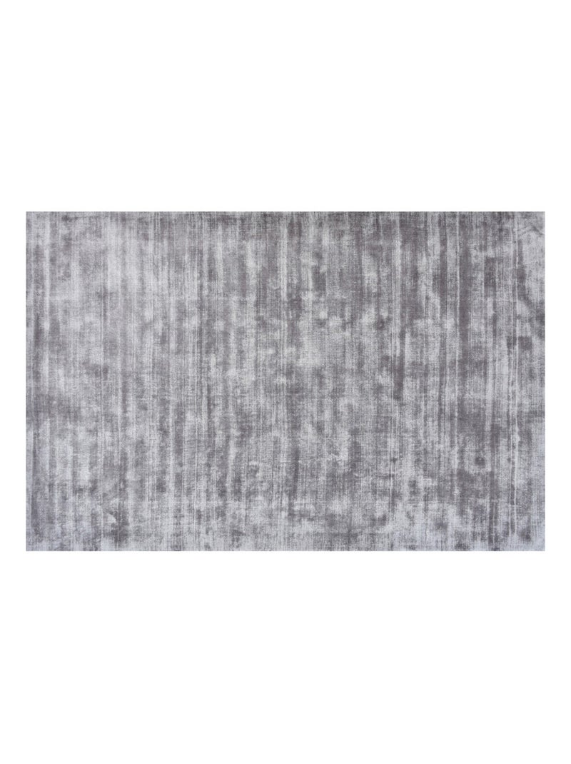 Tapis - Univers Décor - Viscose Gris - Kiabi