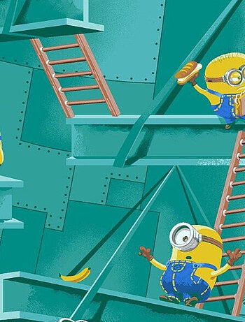 Tapis - Usine Les Minions - 95 cm x 133 cm