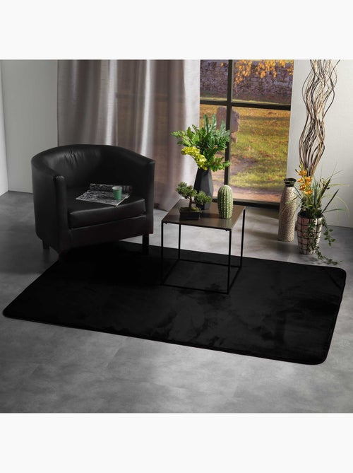 Tapis 120x170cm Flanoux Noir - Kiabi