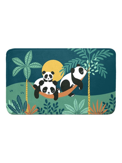 Tapis 45 x 75 cm velours Panda - Kiabi