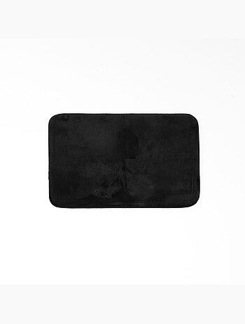 Tapis doux en microfibre - vert uni - antidérapant - confort et déco - 120 x 170 cm