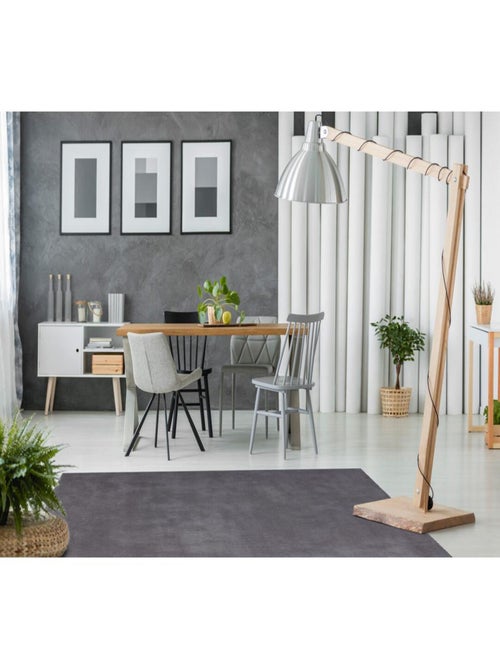 Tapis à courtes mèches microfibre doux Velluto - Kiabi